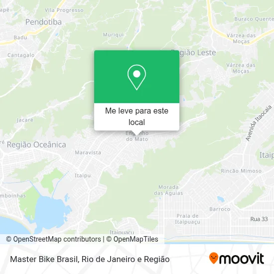 Master Bike Brasil mapa