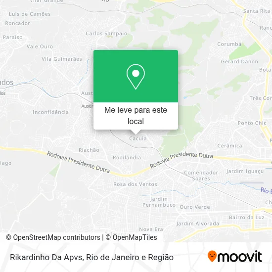 Rikardinho Da Apvs mapa