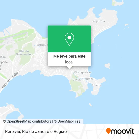 Renavia mapa