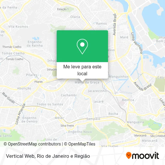 Vertical Web mapa