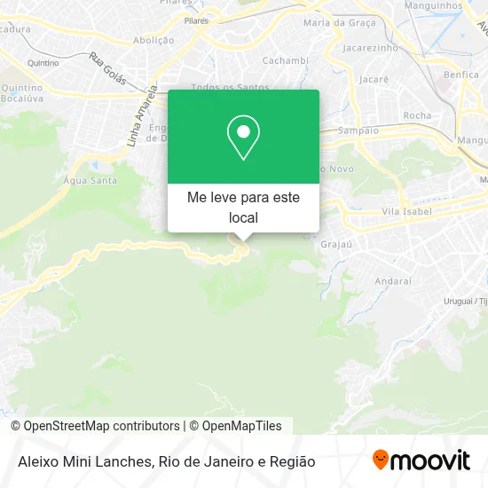 Aleixo Mini Lanches mapa