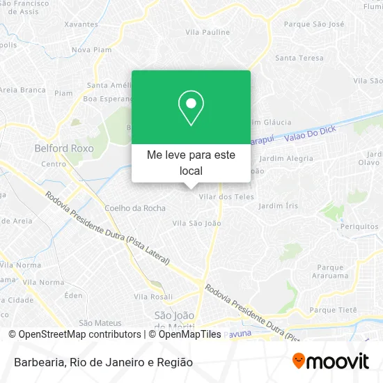 Barbearia mapa