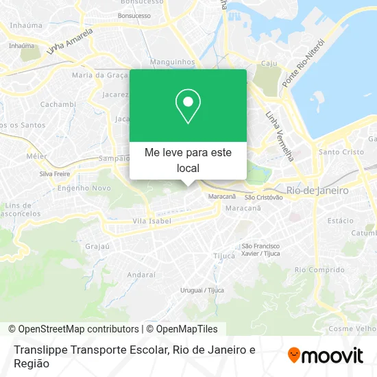 Translippe Transporte Escolar mapa