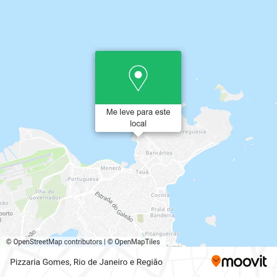 Pizzaria Gomes mapa
