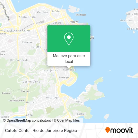 Catete Center mapa