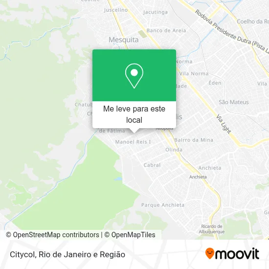 Citycol mapa