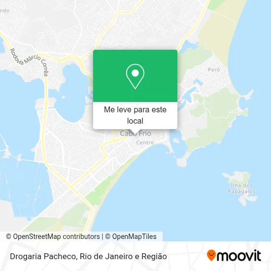 Drogaria Pacheco mapa