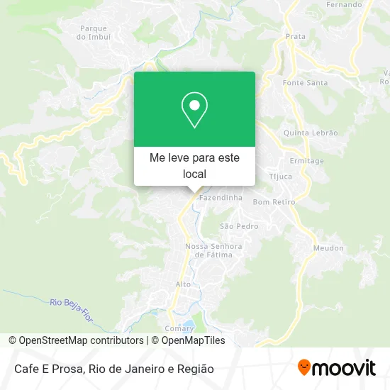 Cafe E Prosa mapa