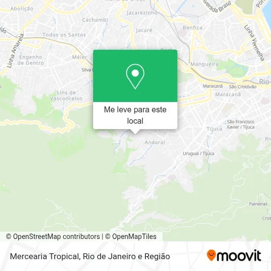 Mercearia Tropical mapa