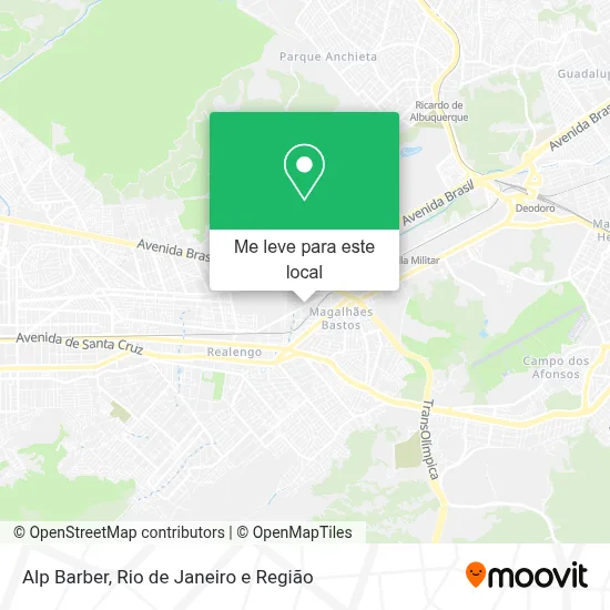 Alp Barber mapa