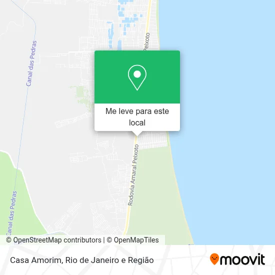 Casa Amorim mapa
