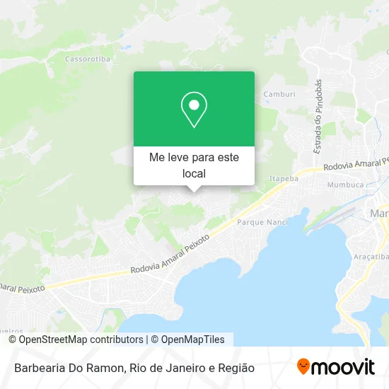 Barbearia Do Ramon mapa