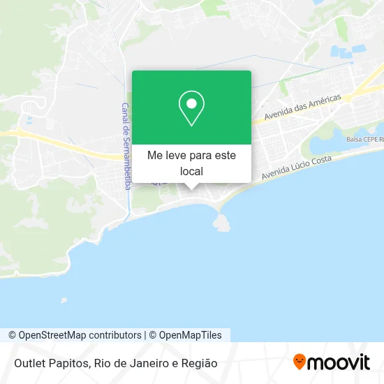 Outlet Papitos mapa