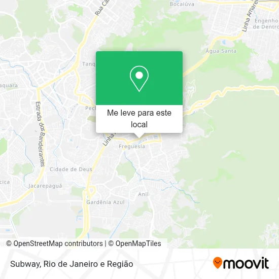 Subway mapa