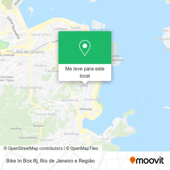 Bike In Box Rj mapa