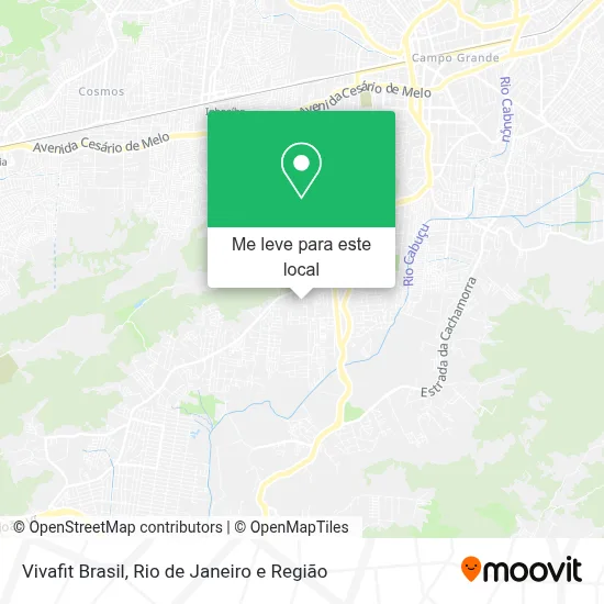 Vivafit Brasil mapa