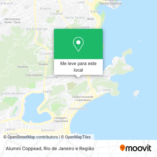 Alumni Coppead mapa