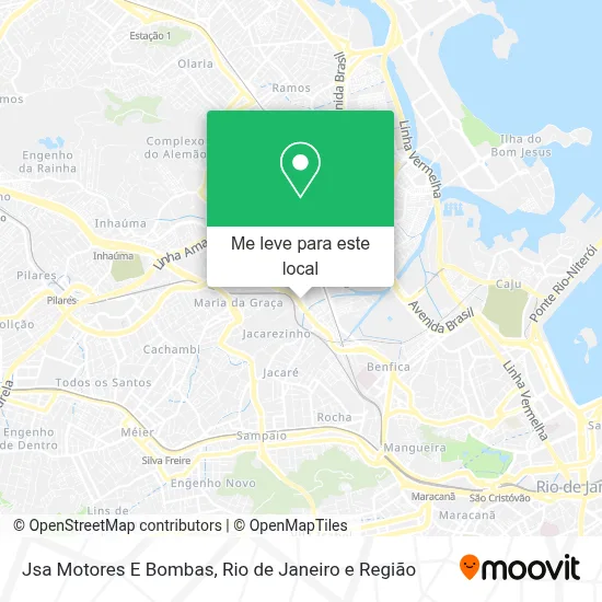 Jsa Motores E Bombas mapa