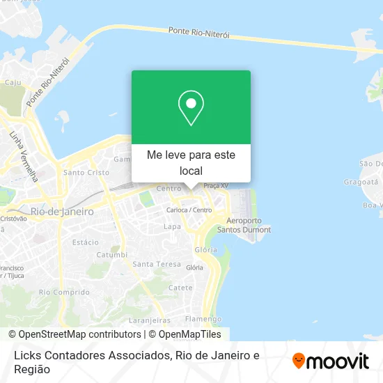 Licks Contadores Associados mapa