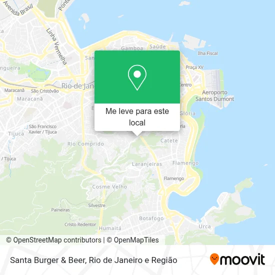 Santa Burger & Beer mapa