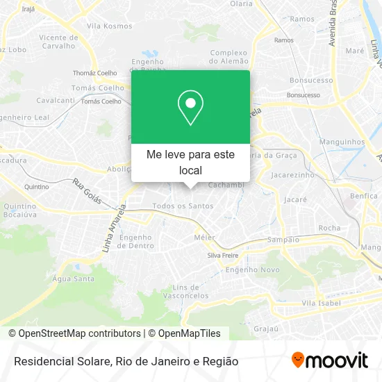 Residencial Solare mapa