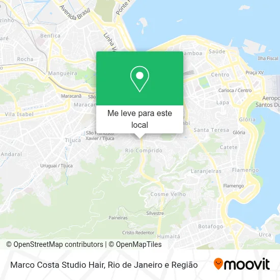 Marco Costa Studio Hair mapa