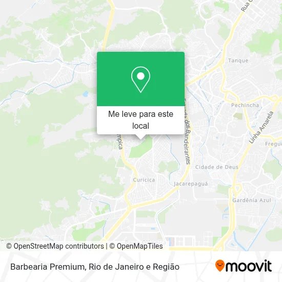 Barbearia Premium mapa