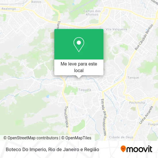 Boteco Do Imperio mapa
