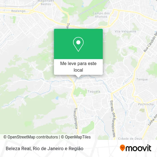 Beleza Real mapa