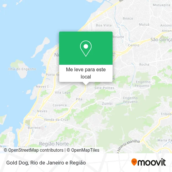 Gold Dog mapa