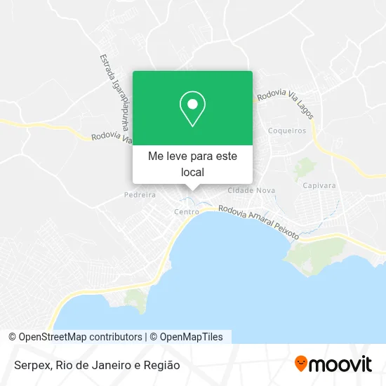 Serpex mapa
