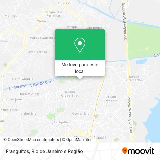 Franguitos mapa