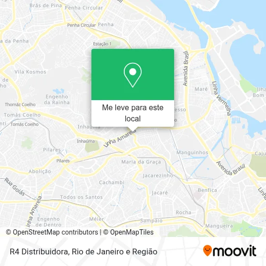R4 Distribuidora mapa