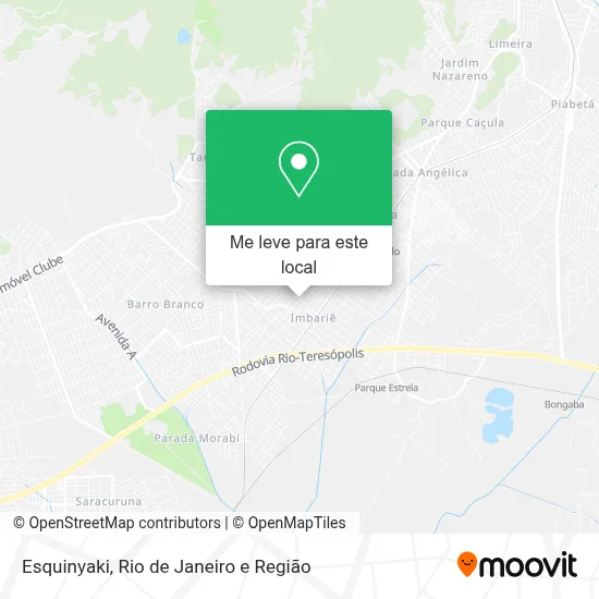 Esquinyaki mapa