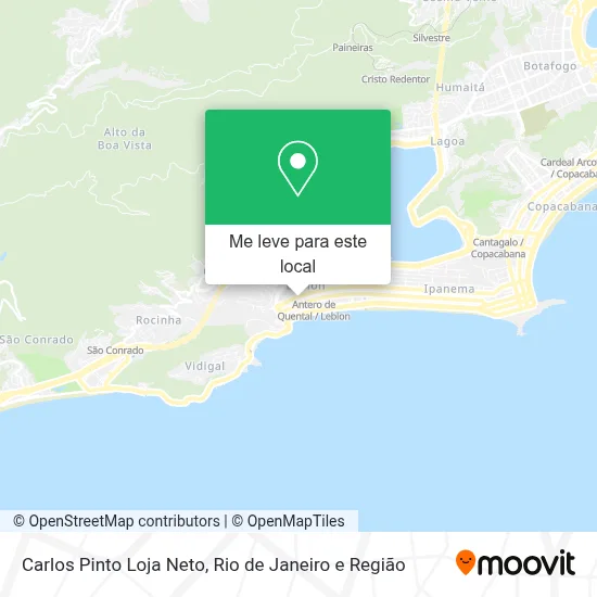 Carlos Pinto Loja Neto mapa