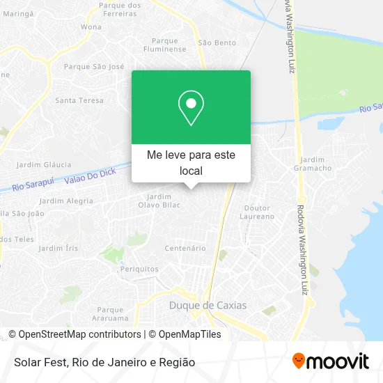 Solar Fest mapa