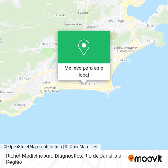 Richet Medicine And Diagnostics mapa