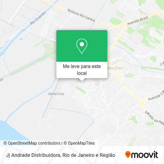 Jj Andrade Distribuidora mapa
