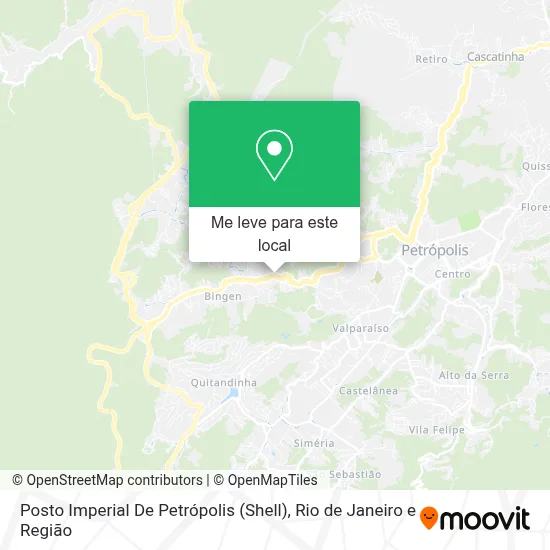 Posto Imperial De Petrópolis (Shell) mapa