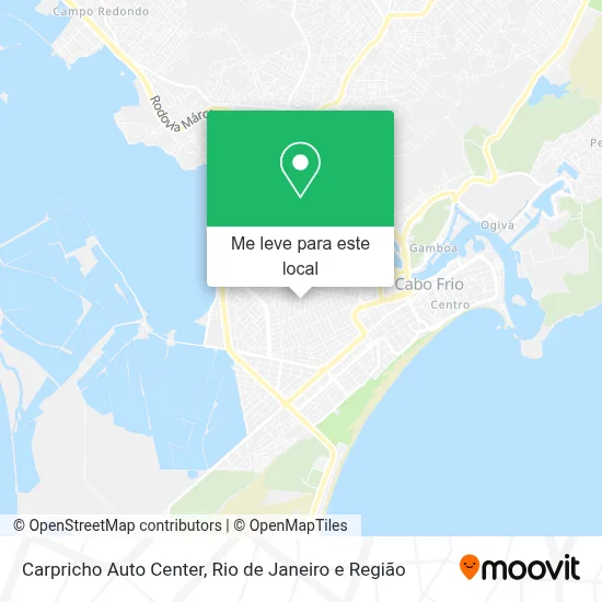 Carpricho Auto Center mapa