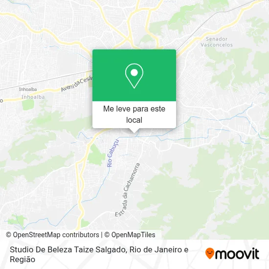Studio De Beleza Taize Salgado mapa