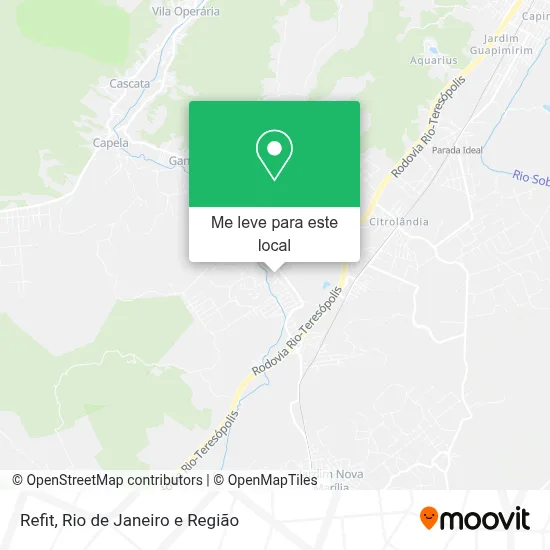 Refit mapa