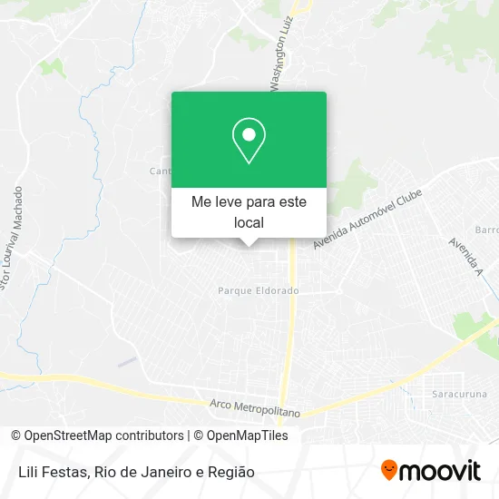 Lili Festas mapa