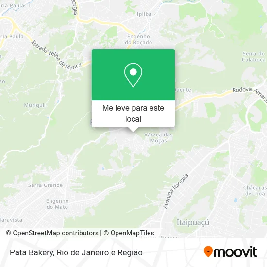 Pata Bakery mapa
