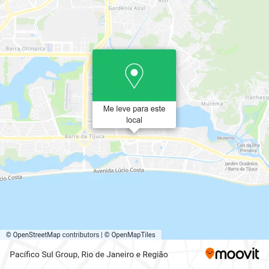Pacífico Sul Group mapa