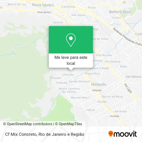 Cf Mix Concreto mapa