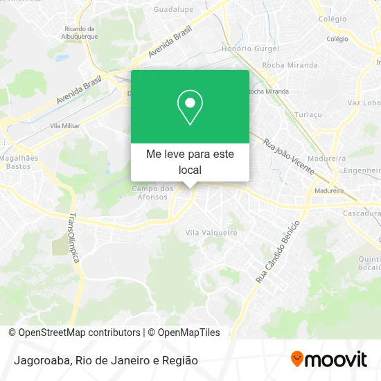 Jagoroaba mapa
