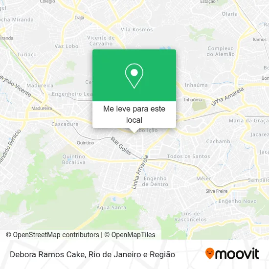 Debora Ramos Cake mapa