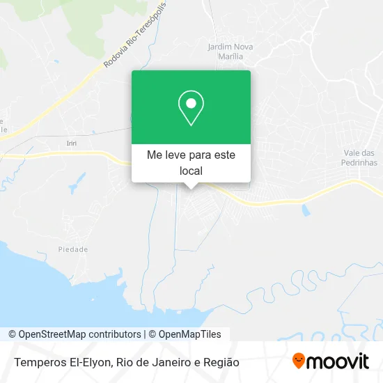 Temperos El-Elyon mapa
