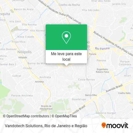 Vandotech Solutions mapa